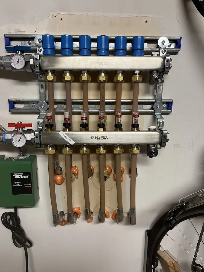 Plumber performing Leak Detection at a residential property in Kilgore